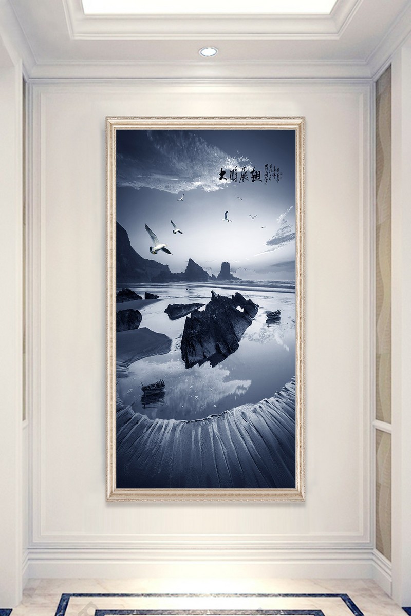 Biển trời - trừu tượng CBT1-523KG